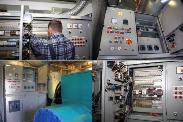 Bow thruster generator automation on the ferry "Gryf" — project photo