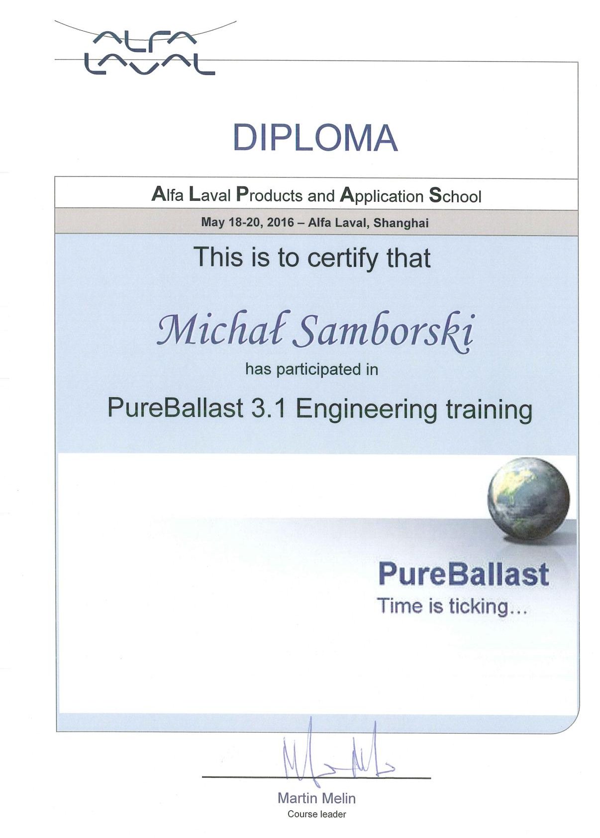 Document thumbnail: Alfa Laval Products and Application School