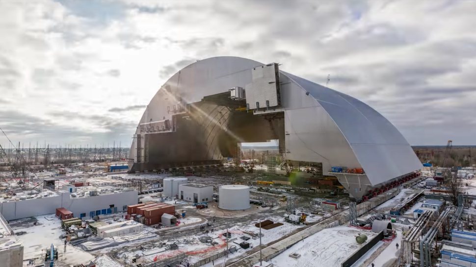 Novarka — the Chernobyl sarcophagus — Chernobyl, Ukraine