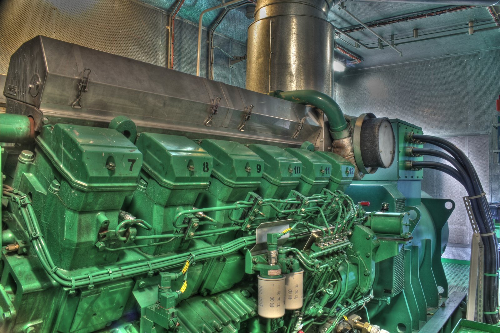 Bow thruster generator automation on the ferry "Gryf" — Unity Line, m/f Gryf