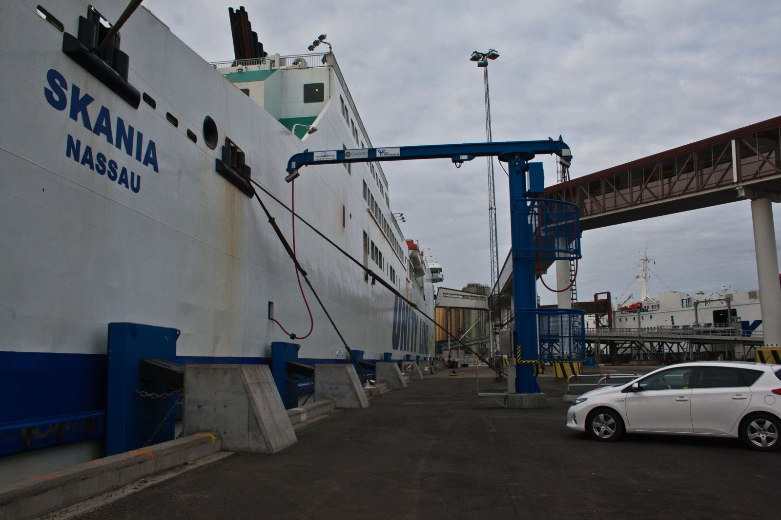 Shore-to-ship power supply system — Port of Ystad, Sweden / Unity Line